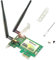 Ziyituod Tarjeta WiFi PCIE para PC, AC7265 Adaptador inalámbrico Bluetooth 4.2 802.11ac 1200Mbps Dual Band WiFi PCI-E Network Card para Desktop Windows 11/10/8.1/8/7 32&64-bits, Linux4.2+