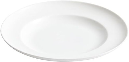 Placas Aperitivas Plato Vajilla Plato hondo for sopa Plato grande for verduras Plato de cerámica blanco for el hogar Platos Baratos(L)