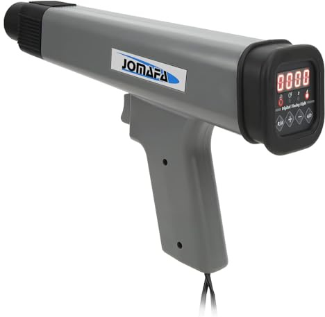JOMAFA Pistola Estroboscopica Digital con Avance para Puesta A Punto, 12 V