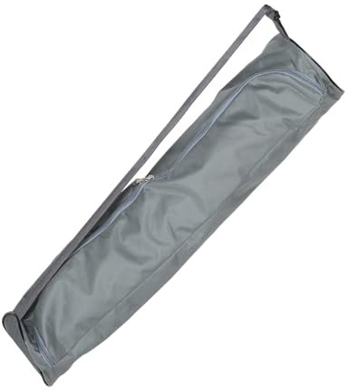 TOGEVAL Yoga Mat Backpack Capacity Rubber Yoga Bag Adjustable Strap Workout Mat Bag Grey