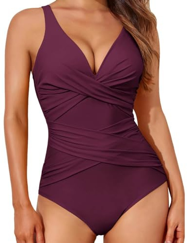 Bañadores Mujer Reductor Barriga Trajes De Baño De Una Pieza Reductores Bañador Natación Secado Rápido Bañadores Talla Grande Push Up Traje De Baño Cintura Alta Monokinis Con Relleno Beachwear Baratos