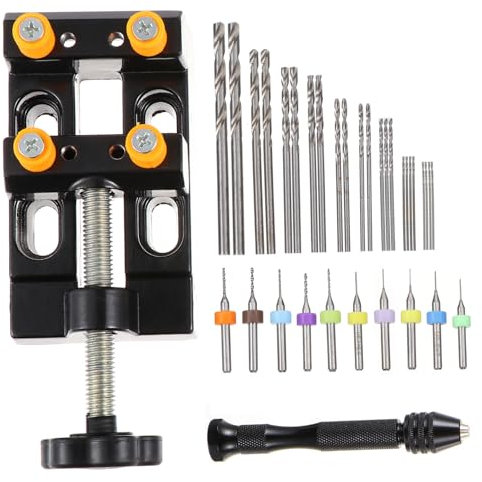 Housoutil Brocas Pequeñas Taladro Helicoidal Mini Para Joyería Kit De Herramientas Para Manualidades