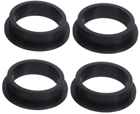 OFFSCH Guarnizione Ad Anello Tubo Flessibile Della Piscina 4 Pezzi Occhielli in Silicone Anello Di Tenuta Compatibile Con Pompa Filtro A Sabbia Accessori Per Piscina Nero