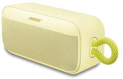 Bose Novedad SoundLink Plus Altavoz Bluetooth portátil, Altavoz para Exterior inalámbrico, hasta 20 Horas de autonomía, Resistente al Agua y al Polvo, Amarillo limón - edición Limitada