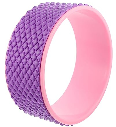 Toyvian Rueda De Yoga Rueda De Masaje Deportivo Rodillo Para Flexión De Espalda De Masaje Para Yoga Para Pilates y Ejercicios De Espalda