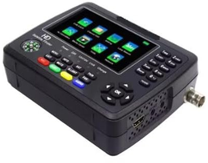 V10 Max HD TV satellitare Finder con display LCD DVB-S/S2/S2X Misuratore di segnale AHD for la regolazione dell'antenna parabolica Per l'installazione dell'antenna(V10 MAX)