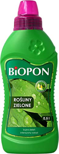 Biopon 0 5l-Concime biologico per piante verdi Biopon