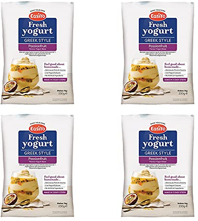Easiyo Griechisch & Maracuja Premium-Joghurt-Mix 230g (Packung mit 2)