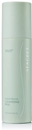 SEACRET Minerals Facial Cleansing Milk, Facial Wash For Women with Dead Sea Minerals, Sesame & Grape Seed Oils and Rosehip Oil, Removes Make Up, Suitable for All Skin Types, 6.8 Fl Oz / 201 ml