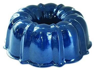 Nordic Ware Gugelhupffanne, 12 Tassen, Marineblau