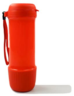 Tupper Tupperware to Go Eco Fresh Infuse Infuser con spremiagrumi 700 ml arancione con nastro, borraccia ecologica EcoEasy Sport Detox