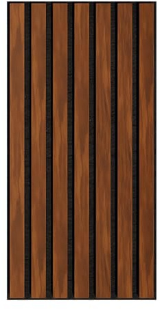 Grace Baltic Panneaux muraux en PVC, panneaux acoustiques, décoration murale intérieure, tatouages muraux, matériau PVC 3D, 1,08 m2, 1 pièce, 30 x 60 x 2 cm, épaisseur 2 cm