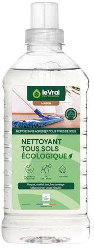 LE VRAI PROFESSIONNEL - Nettoyant tous sols écologique - Multi surfaces - Parfum Pin des Landes - Fabrication Française - Flacon 1 L
