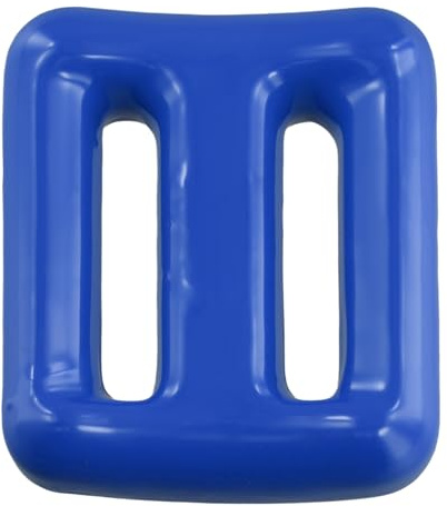 Agmoctz Dive Weights for Scuba Diving Weight Belt Coated Lead Diving Weights Coated Dive Weights, Dive Belt Weights 1500g Blue