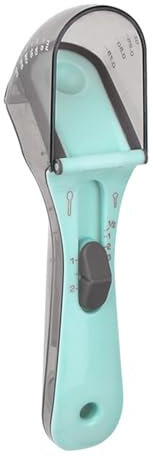 GLOGLOW Mesurette pour Aliments pour Animaux de Compagnie, Pratique et Portable, avec Balance, Contrôle Précis, Multifonction, Légère, en ABS, Réglable, pour Chiens