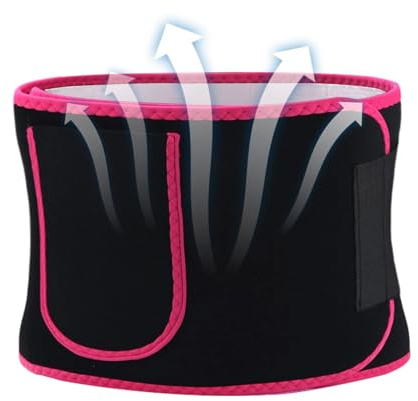 Ceinture Transpiration Ventre pour Perte De Poids - Bande de Sudation pour la Taille | Ceinture Amincissante Néoprène Respirante Homme Minceur Port Quotidien Fitness Danse