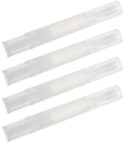 4 Stück 4ml Drehstift aus Abs für Nagelöl und Nagelhautöl
