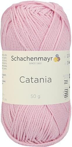 Schachenmayr Catania 9801210-00246 rosa Handstrickgarn, Häkelgarn, Baumwolle
