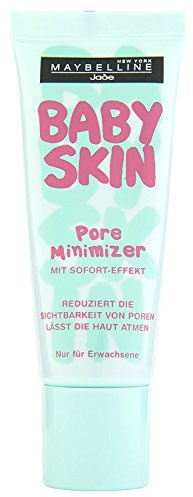 Maybelline New York Baby Skin Pore Minimizer Transparent/Make-Up für einen porenlosen und glatten Teint, 1 x 22 g