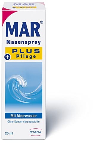 Mar Nasenspray plus Pflege mit Meerwasser, 20 ml Lösung