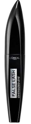L'Oréal Paris Mascara, Wimperntusche für Bambi-Augen mit Wimpernlifting-Effekt, Sichtbar mehr Länge und Volumen, False Lash Bambi Eye Oversized Mascara, Schwarz, 1 x 8,9g