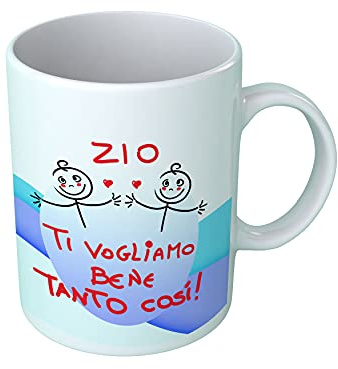 Tazza Zio Gemellli Maschietti Zio Ti Vogliamo Bene Tanto Così Tazze Zio Divertente Tazze Zii Tazze Zii Divertente Zio Ti Voglio Bene Idea Regalo Zio Regalo Zio Neonato Regalo Zii