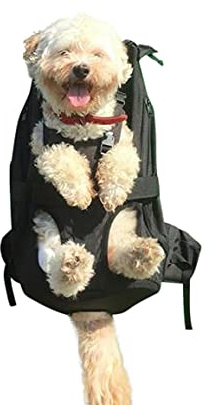 Dog Carrier Leg Free Hunderucksack Hundetasche Hundetrage Hundetragetasche Rucksack zum Tragen von Hunden von mindestens 9 bis maximal 18 kg