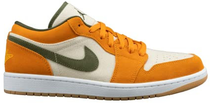 Jordan Nike Scarpe da Basket da Donna Wmns Air 1 Mid, Bianco Canyon Viola Grigio Nebbia, 41 EU