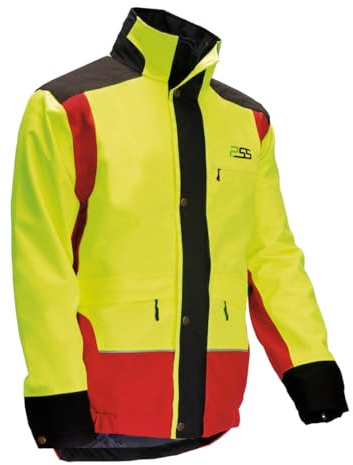 PSS Regenjacke wasserdicht X-treme Rain Gelb/Rot Größe 3XL