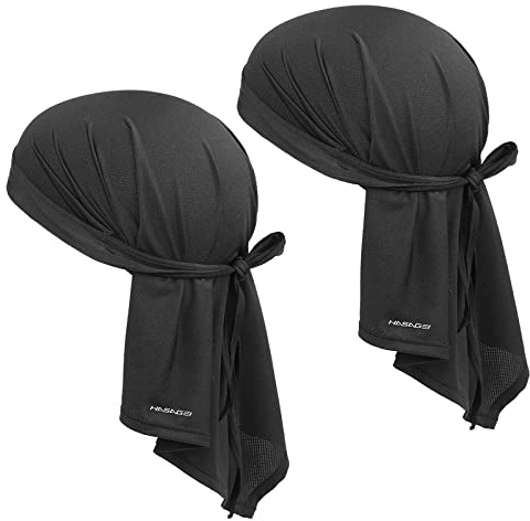 HASAGEI Bandana Atmungsaktiv Kopftuch Face Bandana Schnell trocknend Durag Elastisch Bandana Herren Halstuch Sport Bandana Kopftuch