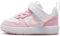 Nike Court Borough Low RECRAFT (TD), Sneaker Bambini e ragazzi, White/Pink Foam, 19.5 EU