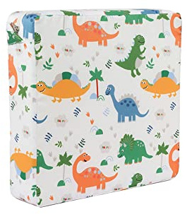 Sitzerhöhung Für Esstisch,Dino Kids Booster Seat Esstisch - Sicherheitsschnalle Kindersitzerhöhung Für Esstisch, Tragbares Reiseerhöhungskissen