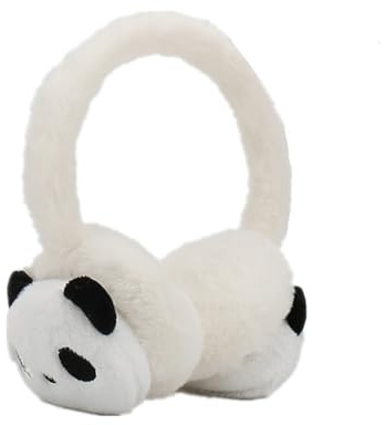 SJTJSPX Ohrenschützer Kinder Ohrenwärmer Winter Warm Earmuffs Cartoon Panda Ohrwärmer Verstellbare Verdickt Ohrenschutz Mädchen Junge Earbands Outdoor Winterzubehör für Ski Radfahren Laufen Wandern