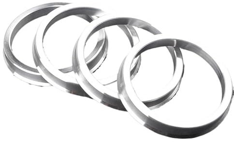 Zentrierringe 66.6 Auf 57.1 Radnaben-Mittelring aus Aluminiumlegierung, Auto-Radbohrungskragen, Außendurchmesser 66,6 bis Innendurchmesser 57,1, 60,1–54,1, 65,1–63,3, 67,1–66,1, 73,1–56,1, 75,1–72,6 (