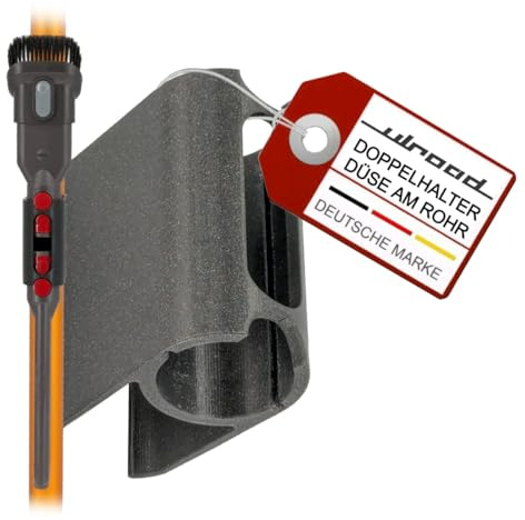 ULROAD Doppel Halterung 2x Düse am Rohr Zubehör passend für Dyson V7 V8 V10 V11 V15 GEN5