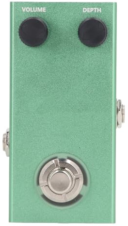 Vibrato-Effektpedal, Analoges Delay-Gitarreneffektpedal, Kompaktes E-Gitarren-Pedalboard für E-Gitarren, True Bypass