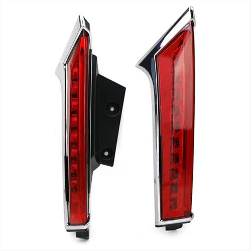 ASKKLP Heckstoßstange Reflektor für Nissan X-Trail 2014-2020, Hintere Stoßstange Reflektor Licht Lampe Nebelschlussleuchte Heckstoßstange Rückstrahler Rückleuchte