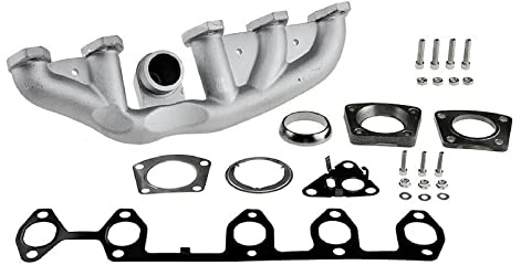 Collecteur d'Echappement avec Vis et Joints compatible pour MULTIVAN V TOUAREG TRANSPORTER V 5 T5 2.5 TDI - 070253017A 070253017B
