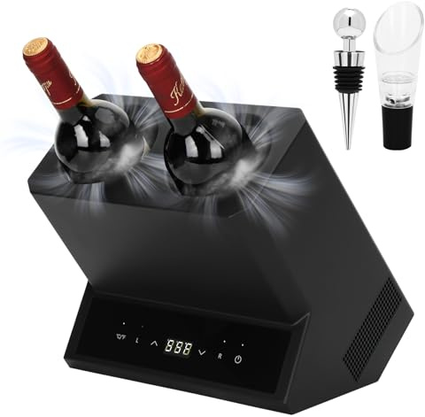 Electric Wine Chiller, 2 Bottle