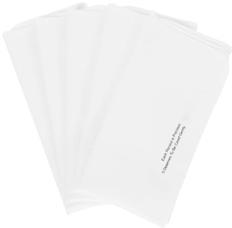 Gatuida 5pcs Multi-functional Vinyl Cloth Soft Microfiber for Fingerprint Discs Record Cleaner Wipes Cleaning Products Cd Disk Cleaner Cleaning Rags for Vinyl Record Cloth