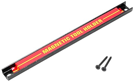 Barre porte-outils magnétique, bande magnétique pour outils - Porte-outils mural avec capacité,Barre d'outils en métal pour garage, atelier, organisateur d'outils peu encombrant