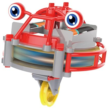 Juguete para monociclo con la punta de los dedos - Hilador eléctrico de cuerda, tecnología negra Giroscopio 2 en 1 | Mini gadget de mesa para niños, niñas, niños, adultos, diversión, g