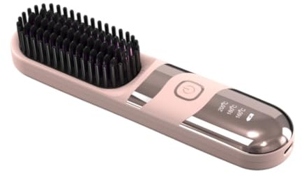 Sans Fil Lisseur À Cheveux Trois Rdéglages De Température | Fer à friser portable Pour femmes, filles, dames, épouses, mères, voyageuses, maison, salon, , vacances,