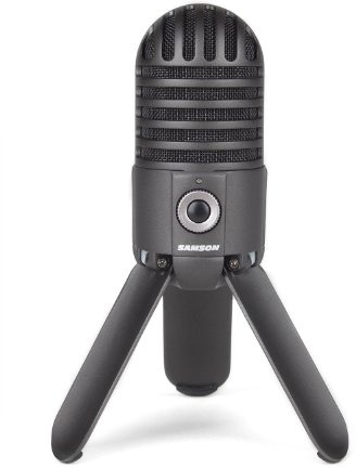Samson Meteor USB Studio Cardioid Microphone - Titanium Black