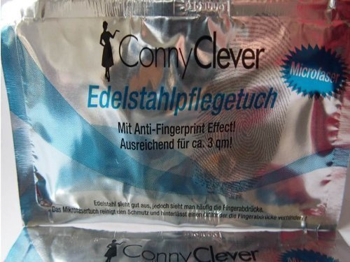 Edelstahl-Pflegetücher, Original, Inhalt 10 Stück