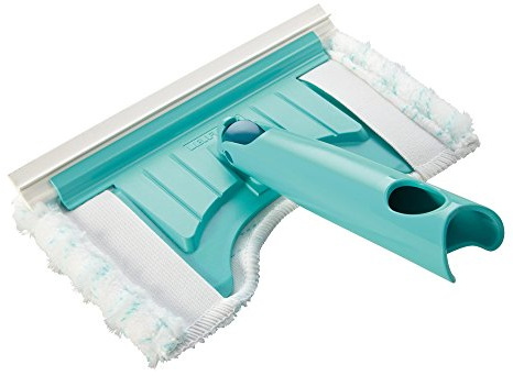 Leifheit Click System Badewannenschrubber Flexi Pad mit Befestigungsausschnitt, Türkis