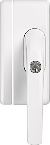 ABUS Fenster-Zusatzsicherung FO400N AL0125 - Fensterschloss mit Druckzylinder, gleichschließend - ABUS-Sicherheitslevel 10 - 36983 - Weiß