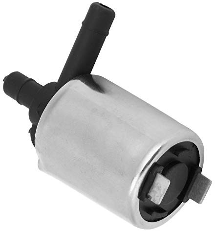 Jadeshay Electrovalvula 12V Válvula Solenoide de Plástico Electroválvula Electromagnética Mini Pequeña Electroválvula Eléctrica DC Normalmente Cerrado GD para Agua Gas Aire,Diametro Interno 6mm