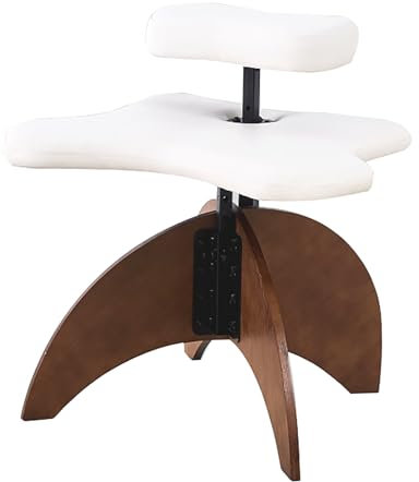 LULUMAIC Meditationsstuhl, kniender Bürostuhl, ergonomischer Kniestuhl, für Computerarbeiter und Meditationsfanatiker (Einheitsgröße)
