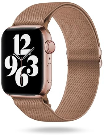 Flex Loop för Apple-modeller, Apple Watch 10 (46mm), Nylon tyg Metall